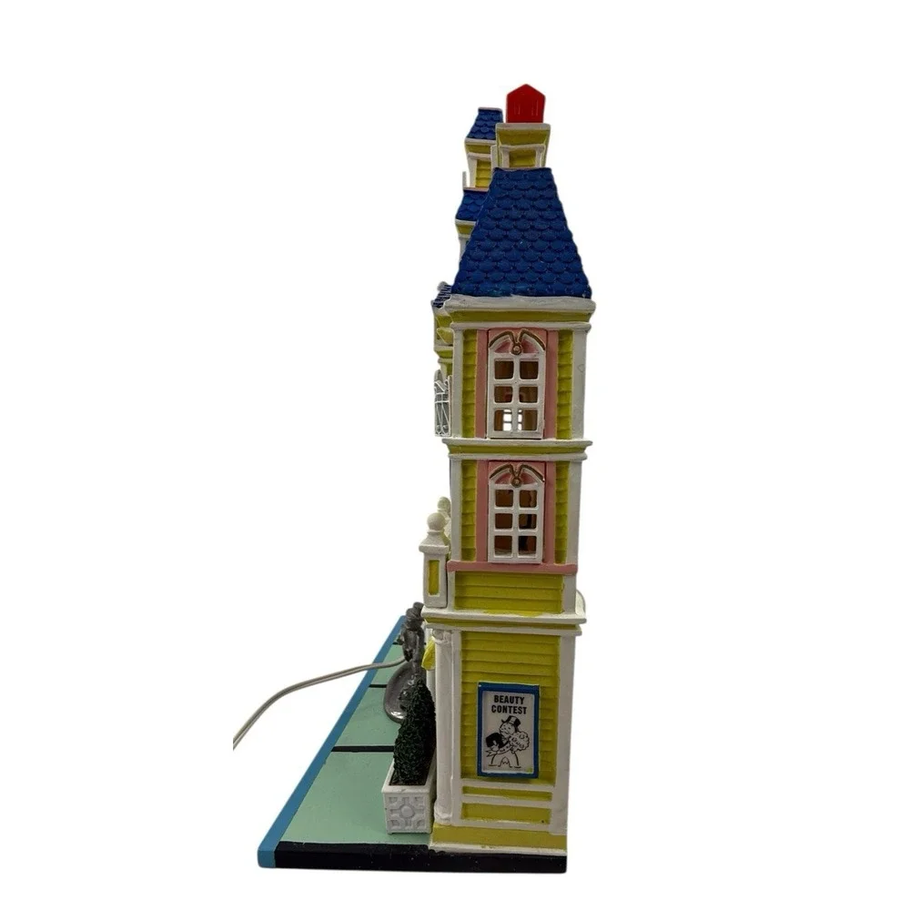 Dept 56 City Lights Monopoly Yorkshire Grand Hotel Boardwalk Building READ FLAWS